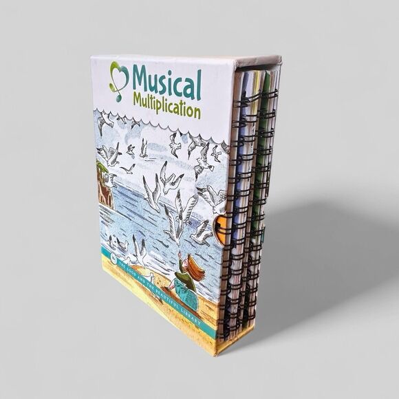 TGTB Musical Multiplication Homeschool Math Practice Booklets Flash Cards VTG - Picture 8 of 10